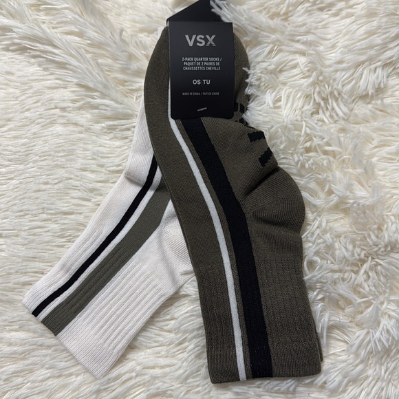 VS 2-pack Quarter Socks - Picture 2 of 3